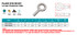Suncor Plain Eye Rivet 316-NM Stainless Steel S0315-R