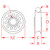 Suncor PULLPRO Rope Sheave (Bush) 316 Stainless Steel and Bronze S0414-0