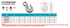 Suncor Eye Grab Hook 316 Stainless Steel S0453-0