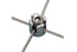 Suncor Cross Wire Clamp, Surface Mount 316 Stainless Steel S0722-0