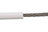 Suncor White PVC Coated 7 X 7 Wire Rope 316 Stainless Steel S0708-0