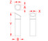 Suncor Rubber Rod Holder Liner White S3611-1000