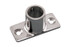 Suncor Rectangular Base 90 Degree 2-Hole 316 Stainless Steel S3652-09