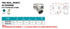 Suncor Tee Rail Right 60 Degree 316 Stainless Steel S3660-R