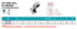 Suncor AFT End Rail 60 Degree 316 Stainless Steel S3671-0