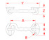 Suncor Heavy Duty Door Hook Set 316 Stainless Steel S3850-0
