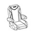 YAMAHA OEM Seat Driver F4X-U3711-20-00