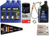 YAMAHA OEM F30 F40 F50 F60 F70 Outboard Oil Change Kit w/ Gear Lube 10W30 4M LUB-MRNSM-KT-10