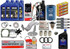 YAMAHA 2004-2005 F115 4-Stroke Outboard 100 Hour Maintenance Kit with Water Pump Rebuild Repair Kit, Thermostat, Fuel Filters, Spark Plugs, Trim Tab, Anodes, Lower Unit Gear Lube, Gaskets