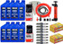 YAMAHA 24' Boat OEM Oil Change Kit w/NGK Spark Plug Set- Jet Boat 4W Yamalube w/ 69J-13440-03-00 Filters for 2010+ AR240 SX240 HO/ 242 LIMITED/S/E-SERIES/ 242X/ 212SS w/Deluxe Oil Extractor Pump