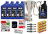 YAMAHA OEM 2014+ F115 VF115 Oil Change 10W30 FC 4M Lower Unit Gear Lube Drain Fill Gasket NGK Spark Plugs LKR6E Fuel Filter Maintenance Kit