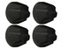 Yamaha Moto-4 Kodiak Big Bear Wolverine Center Wheel Hub Cap Cover 4 Pack (4) 52H-2512A-00-00