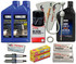YAMAHA 2008+ F9.9F T9.9G Oil Change Gear Lube Gaskets Spark Plug Maintenance Kit