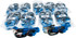 Fire Power 1" Tie-Down Blue 10/Pairs - 29-10030