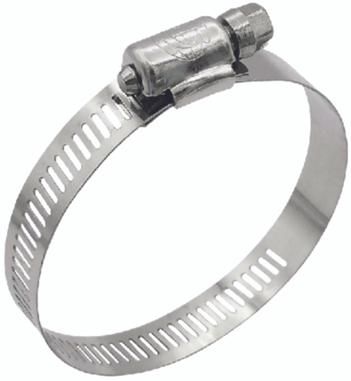 Seachoice Stainless-Steel Marine Hose Clamps 1/2" Band Size #8 (10/BX) 50-23381