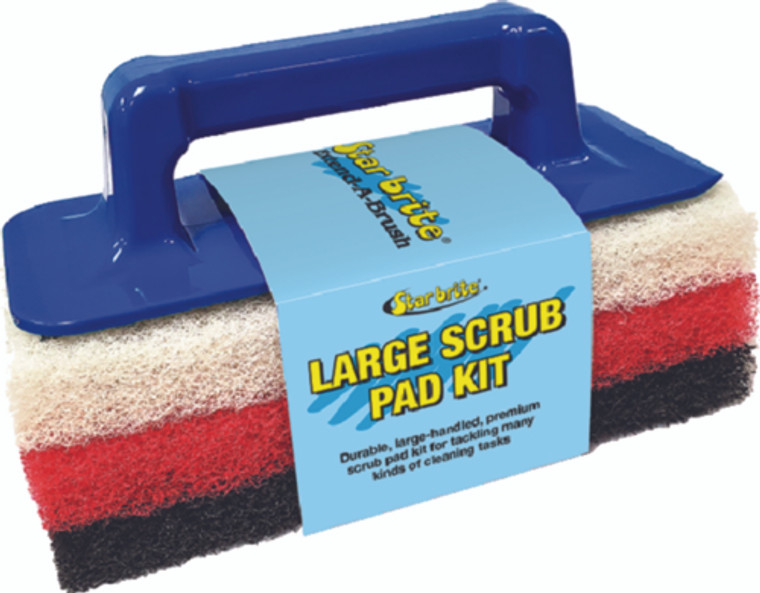 Starbrite Large Scrub Pad Kit 74-42023