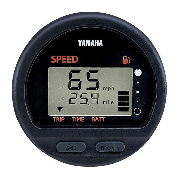 Yamaha OEM Digital Multi-Function Speedometer 6Y5-83570-A1-00