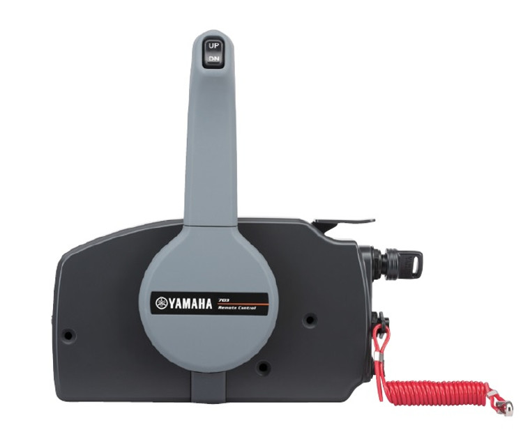 Yamaha Mechanical 703 Side Mount Control Box Pull to Open with Choke, 7 Pin Harness 703-48230-23-00