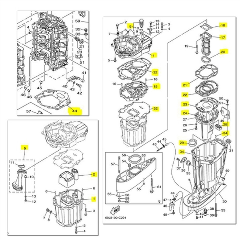 UPDATE: BACK IN STOCK - What is the current status of Yamaha MAR-EXHKT-04-00 Exh Kit F200-250 04 Up; MAREXHKT0400 Made by Yamaha?