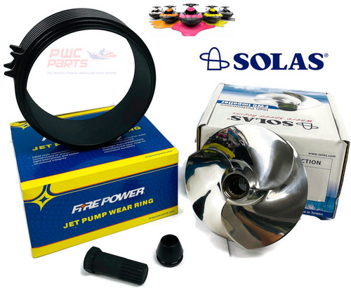 SeaDoo SPARK 90hp SOLAS Impeller OEM BRP 267000925 Wear Ring