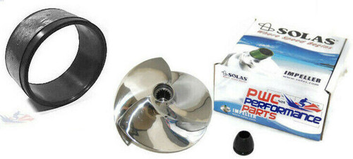 SOLAS Impeller & FirePower Wear Ring Kit Fits SeaDoo GTX 1996 1997