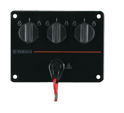 Yamaha Triple Engine Switch Panel 6X5-82570-03-00