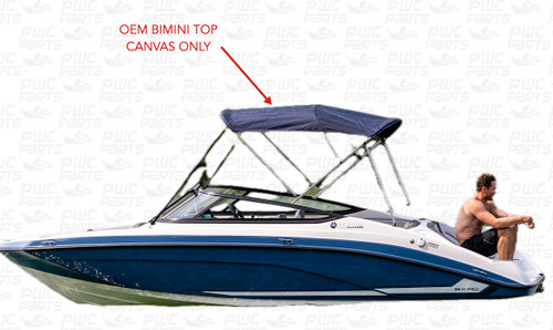 Yamaha Genuine OEM SX190 Boat Bimini Top Awning Canvas F4B-U3131-40-00