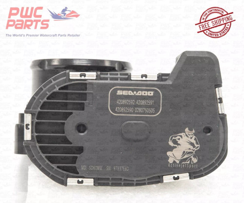 Throttle Body 420892592 420892590 0280750505 For SeaDoo RXP RXT Gtx Gts Gtr Gti