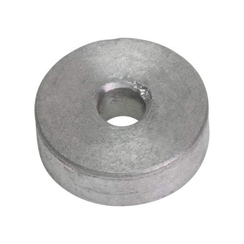 Quicksilver 823913Q Round Button Style Aluminum Anode For Mercury/Mariner Outboards (2.5-40HP, 1990 & Newer)
