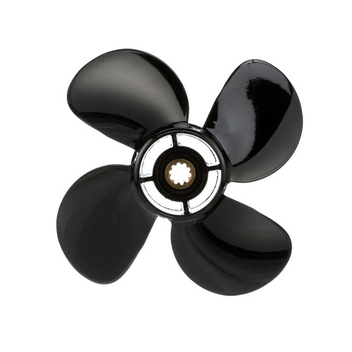 Quicksilver Nemesis 4-Blade RH Aluminum Propeller 8M8027517