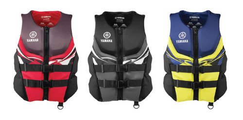 Yamaha Men's Neoprene 2-Buckle PFD MAR-22VNE - Coast Guard