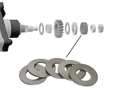 Fizzle Heavy-Duty Supercharger Spring Washers for Sea-Doo 215/230