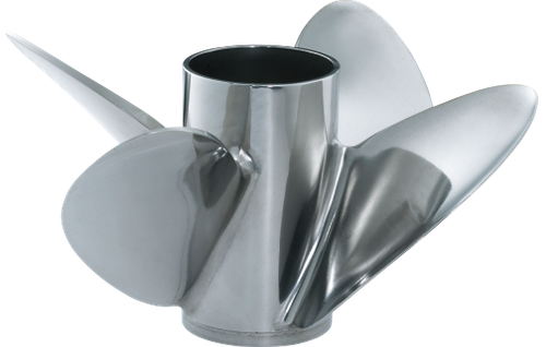 YAMAHA M/T Series Turbo TXP OT4 Stainless Steel Propeller 4 Blade