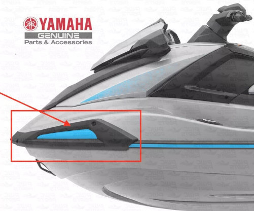 YAMAHA 2022-2024 VX CRUISER/ Front LH Port Corner Blue Bumper