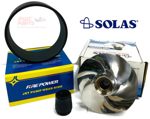 SeaDoo 300 GTX RXP-X RXT-X LTD Wear Ring & SOLAS Impeller SXX-CD