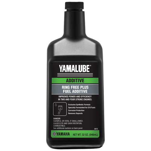 Yamalube Outboard Ring Free Plus Fuel Additive 32oz.