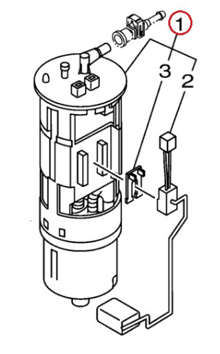 YAMAHA OEM Fuel Pump Complete 6S5-13907-04-00