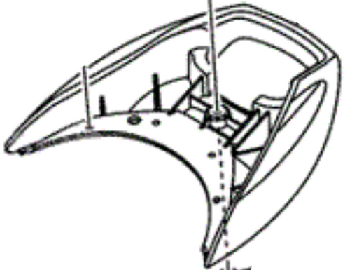 クラッシュギア ウイングラプターX フロントウェポンのみ 現状品 YAMAHA OEM Hand Grip F2N-U271B-01-00 2010-2013 VX Deluxe Cruiser