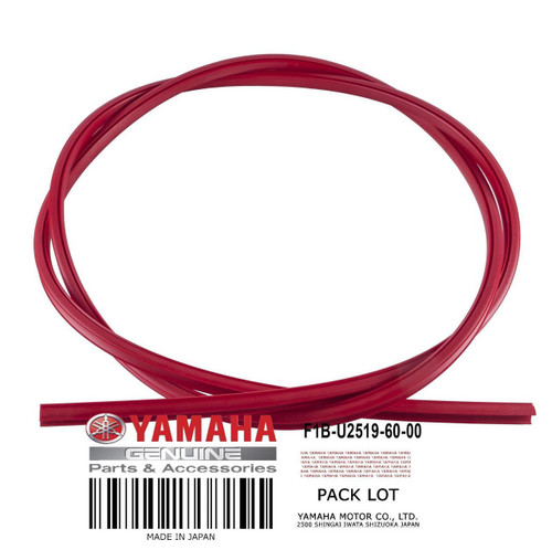 YAMAHA OEM Inner Gunwale (Red) F1B-U2519-60-00 2012 & 2016 Yamaha