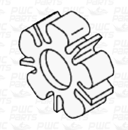 YAMAHA OEM Rubber Shaft Coupling 6D3-4581J-00-00 2005-2015 FX VX