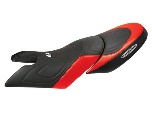 RIVA Sea-Doo 2018+ GTX Seat Cover - Black w/Silver Stitching
