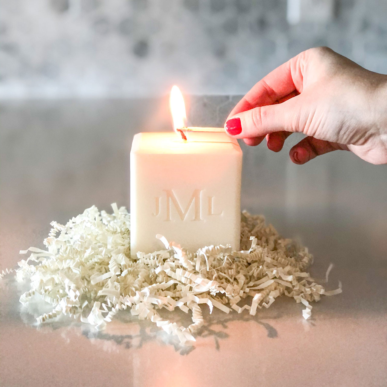 Slow Burn Candle Carved Solutions