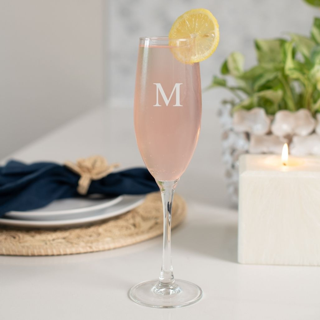 Personalized Champagne Flutes Glasses — free download