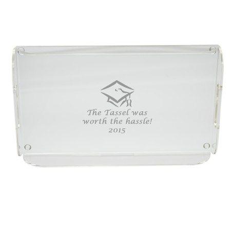 Personalized Acrylic Serving Tray - Tassel Worth the Hassle