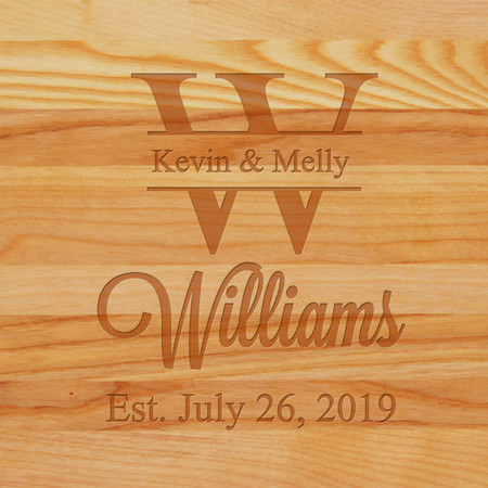 Cutting Board - Personalized (SPLIT LETTER NAME)