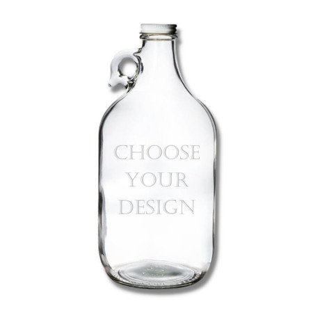 Personalized Glass Growler