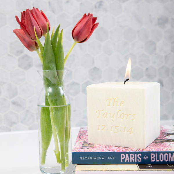 Save the Date Candle