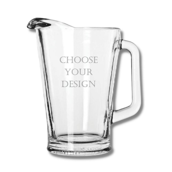 Personalized Glass Pitcher - Thumbnail 3