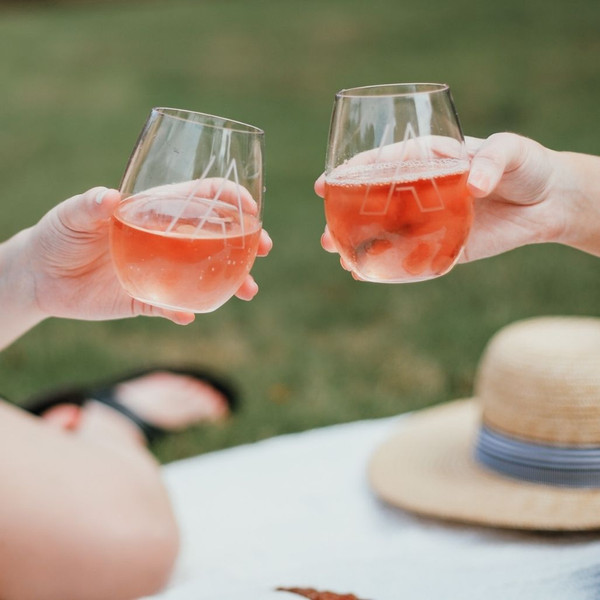 Personalized Stemless Wine Glasses - Thumbnail 4