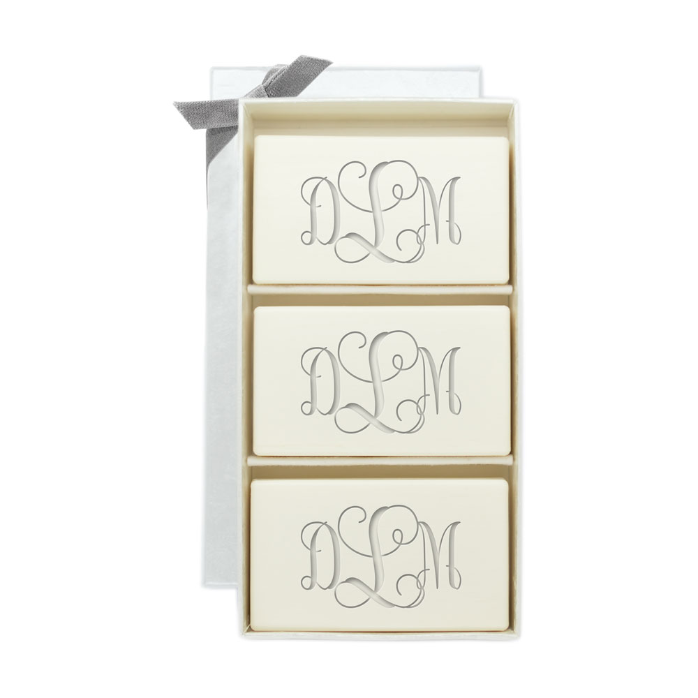 Personalized Rectangle Soap - Set of 3 (PRS3) Personalized Rectangle Soap - Set of 3 (PRS3)